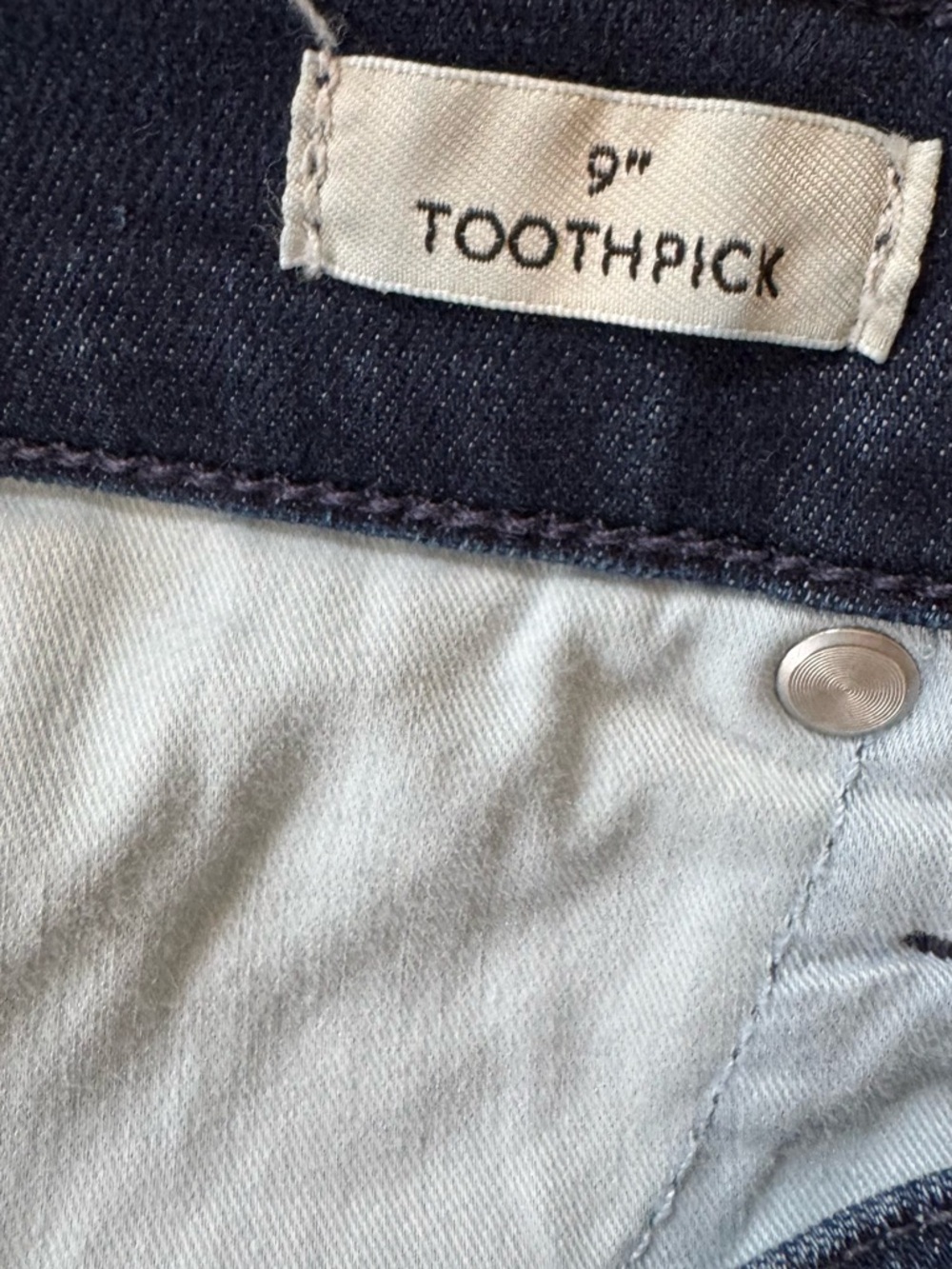 J. Crew Dark toothpick Skinny Jeans Size 27 - Picture 7 of 10